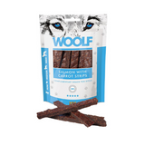Snack Woolf Tiras / Sabor Salmón y Zanahorias