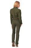 Camisa Hunter 3 Lady verde