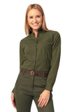 Camisa Hunter 3 Lady verde
